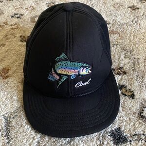 Coal headwear fish hat